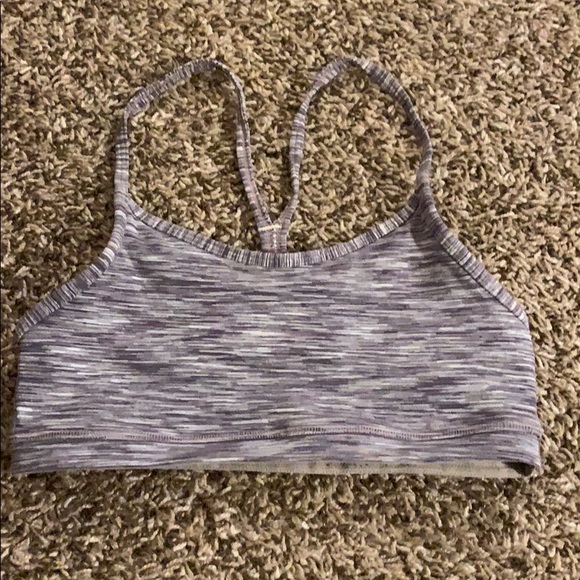 lululemon athletica Tops - Heathered purple LULULEMON sports bra top Size 6